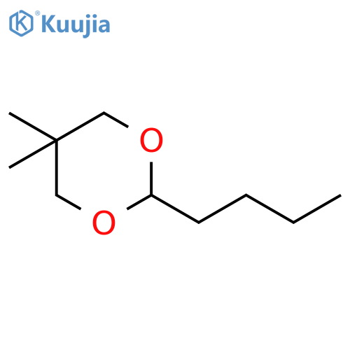 2-Butyl-5,5-dimethyl-1,3-dioxane structure