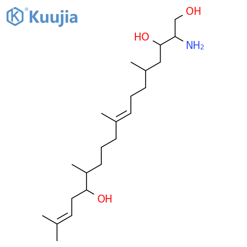 8,16-Octadecadiene-1,3,14-triol, 2-amino-5,9,13,17-tetramethyl- structure