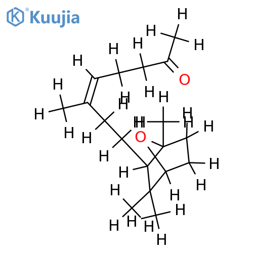 (5E)-6-methyl-8-(2',2',6'-trimethyl-3',6'-epoxycyclohex-1'-enyl)oct-5-en-2-one structure