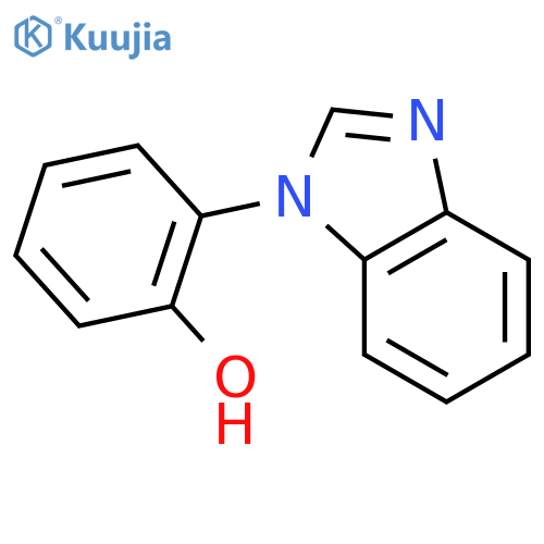 Phenol,2-(1H-benzimidazol-1-yl)- structure