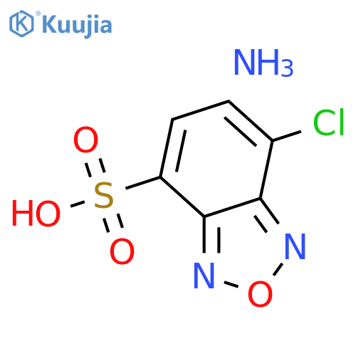4-Chloro-7-sulfobenzofurazan Ammonium Salt structure