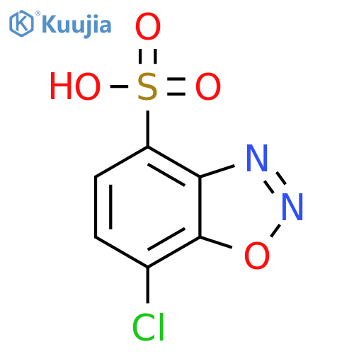 2,1,3-Benzoxadiazole-4-sulfonicacid, 7-chloro- structure