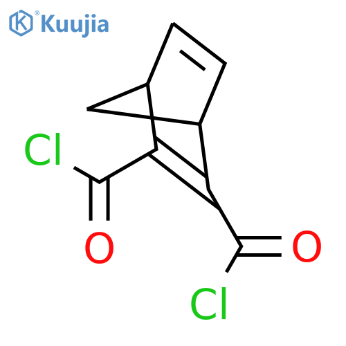 Bicyclo[2.2.1]hepta-2,5-diene-2,3-dicarbonyl dichloride structure