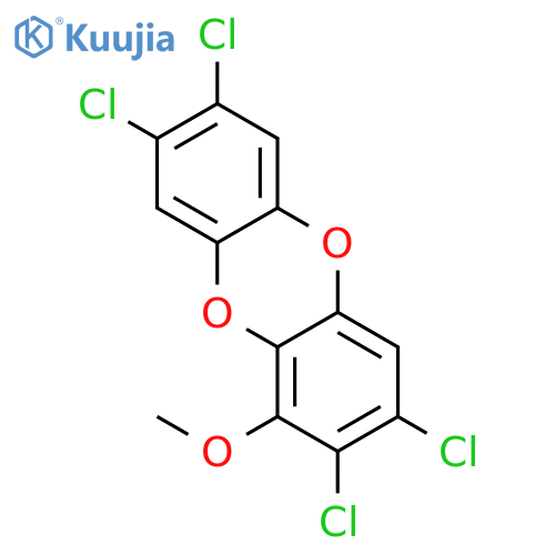 Dibenzo[b,e][1,4]dioxin, 2,3,7,8-tetrachloro-1-methoxy- structure