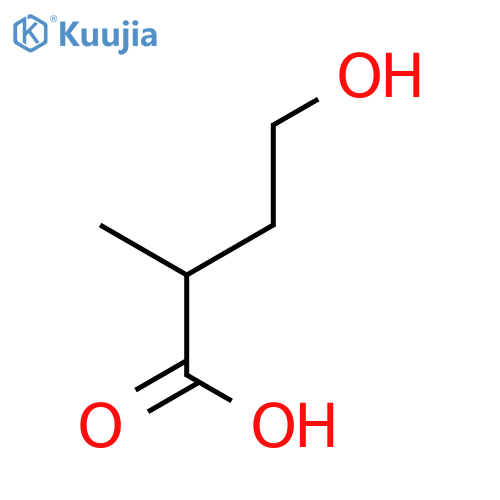 4-hydroxy-2-methylbutanoic acid structure
