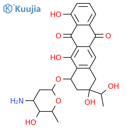 Daunomycin; 11-Deoxy, 13-alcohol, O-de-Me structure
