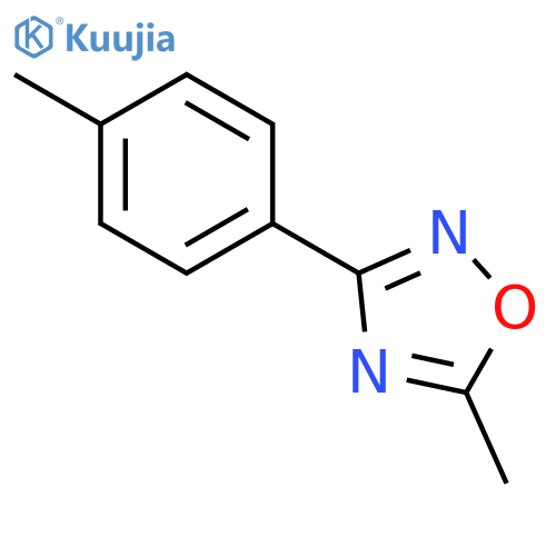 5-Methyl-3-(p-tolyl)-1,2,4-oxadiazole structure