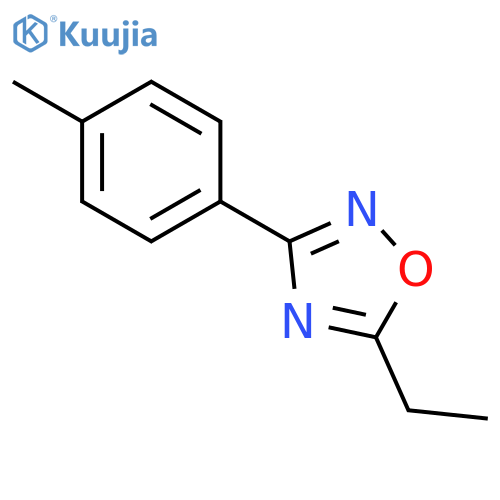 5-Ethyl-3-(p-tolyl)-1,2,4-oxadiazole structure