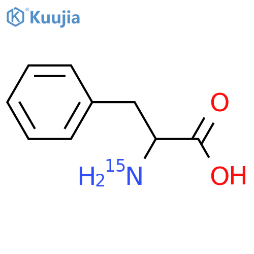 Phenylalanine-15N (9CI) structure