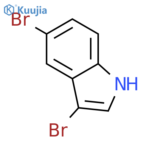 3,5-dibromo-1H-indole structure