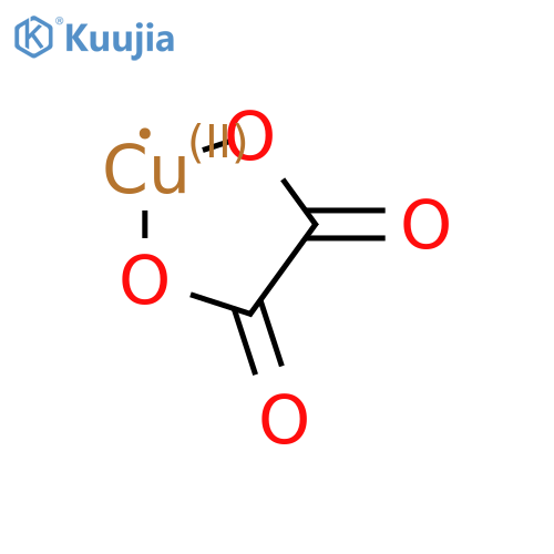Copper (II) oxalate hemihydrate structure
