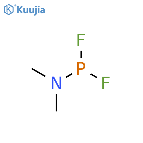 Phosphoramidousdifluoride, N,N-dimethyl- structure