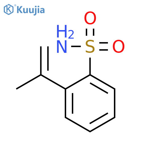 2-(Prop-1-en-2-yl)benzene-1-sulfonamide structure