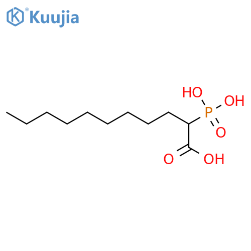 UNDECANOIC ACID, 2-PHOSPHONO- structure