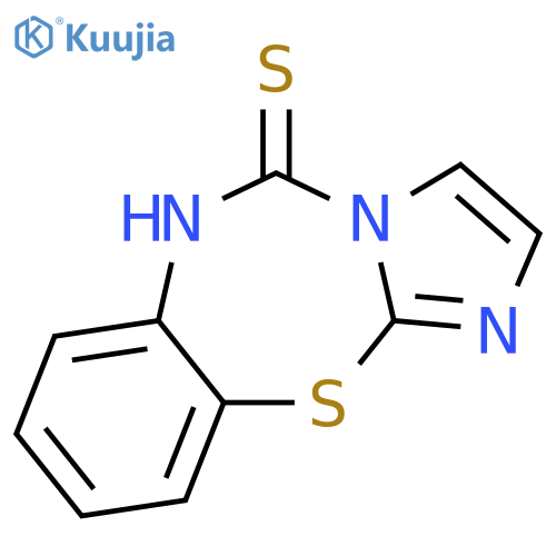Imidazo[2,1-b][1,3,5]benzothiadiazepine-5(6H)-thione structure