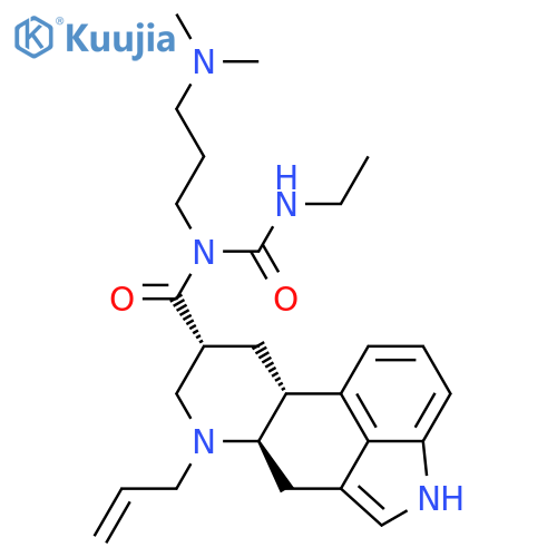Cabergoline structure