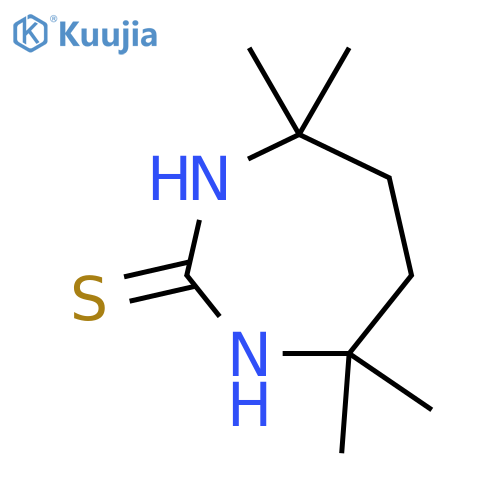 2H-1,3-Diazepine-2-thione,hexahydro-4,4,7,7-tetramethyl- structure