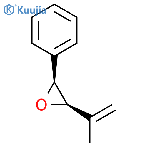 Oxirane, 2-(1-methylethenyl)-3-phenyl-, (2R,3S)-rel- structure