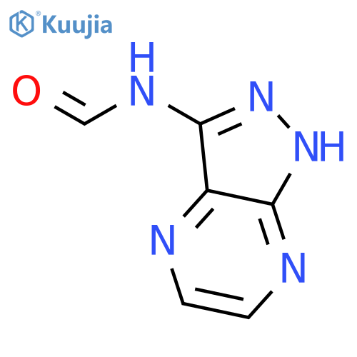 N-1H-pyrazolo[3,4-b]pyrazin-3-yl-Formamide structure