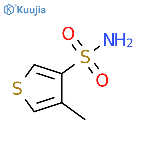 4-methylthiophene-3-sulfonamide structure