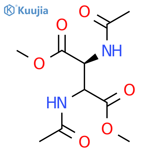 ASPARTIC ACID, N-ACETYL-3-(ACETYLAMINO)-, DIMETHYL ESTER structure