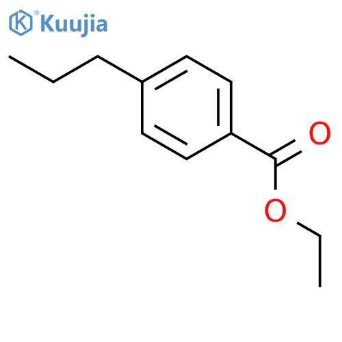 Ethyl 4-propylbenzoate structure