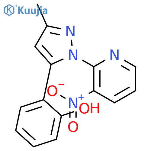 PHENOL, 2-[3-METHYL-1-(3-NITRO-2-PYRIDINYL)-1H-PYRAZOL-5-YL]- structure