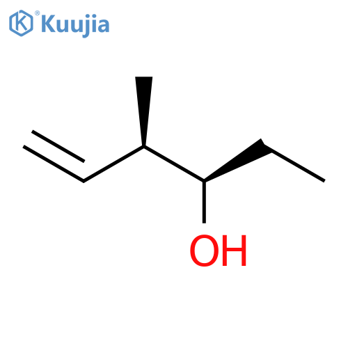 5-Hexen-3-ol, 4-methyl-, (R*,R*)-(±)- structure