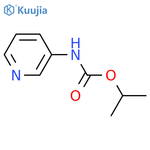 Carbamic acid,3-pyridinyl-, 1-methylethyl ester (9CI) structure