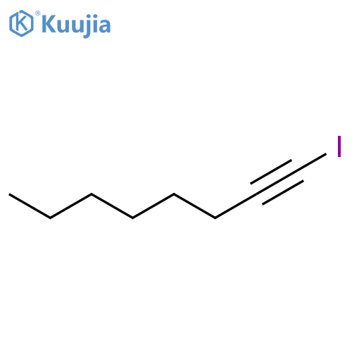 1-Octyne, 1-iodo- structure