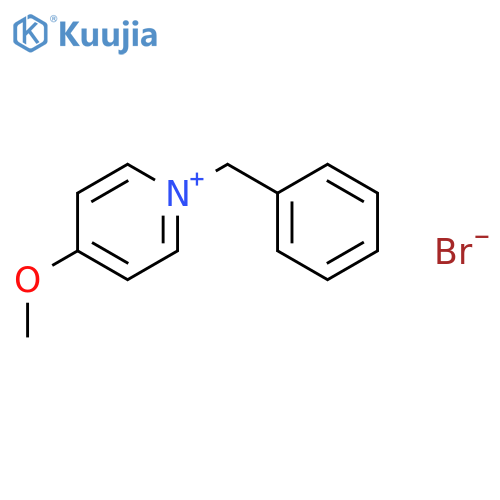 PYRIDINIUM, 4-METHOXY-1-(PHENYLMETHYL)-, BROMIDE structure