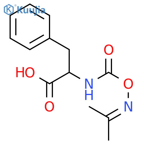 L-Phenylalanine, N-[[[(1-methylethylidene)amino]oxy]carbonyl]- structure