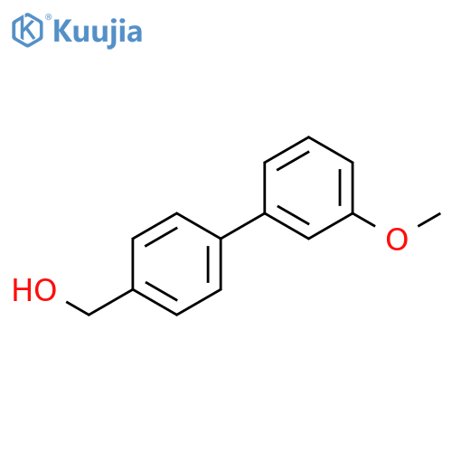 (3'-Methoxy-1,1'-biphenyl-4-yl)methanol structure