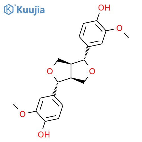 (-)-pinoresinol structure