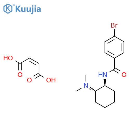 Bromadoline maleate structure