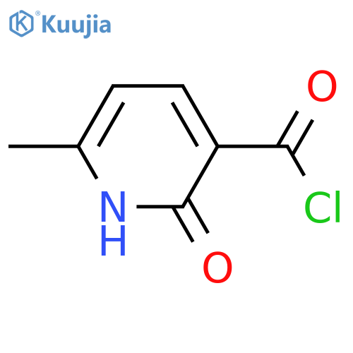3-Pyridinecarbonyl chloride, 1,2-dihydro-6-methyl-2-oxo- (9CI) structure