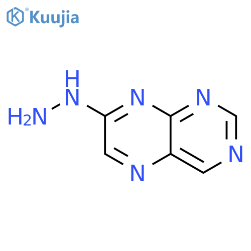 7-hydrazinyl-Pteridine structure