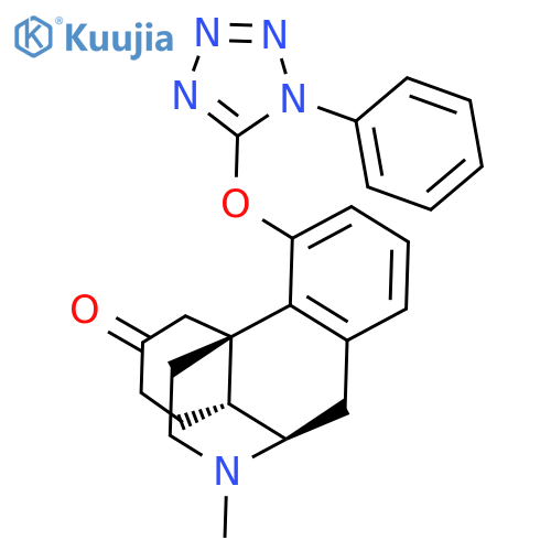 MORPHINAN-6-ONE, 17-METHYL-4-[(1-PHENYL-1H-TETRAZOL-5-YL)OXY]- structure