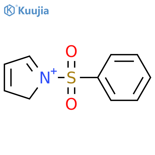 2H-PYRROLIUM, 1-(PHENYLSULFONYL)- structure