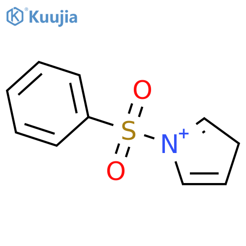 3H-Pyrrolium, 1-(phenylsulfonyl)- structure