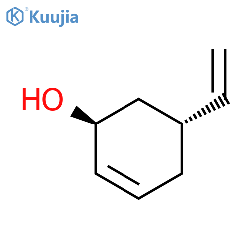 2-Cyclohexen-1-ol, 5-ethenyl-, trans- structure