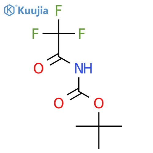tert-Butyl (2,2,2-trifluoroacetyl)carbamate structure