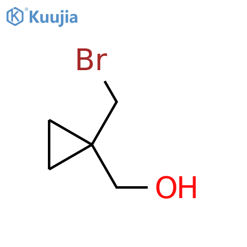 1-(bromomethyl)cyclopropylmethanol structure