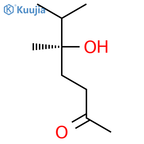 2-HEPTANONE, 5-HYDROXY-5,6-DIMETHYL-, (S)- structure