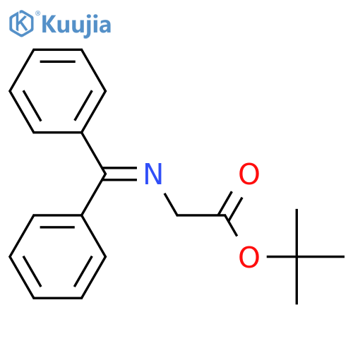 N-(Diphenylmethylene)glycine tert-butyl ester structure