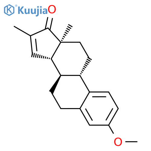ESTRA-1,3,5(10),15-TETRAEN-17-ONE, 3-METHOXY-16-METHYL- structure