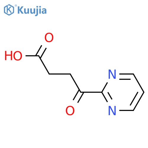 4-oxo-4-pyrimidin-2-yl-butanoic acid structure