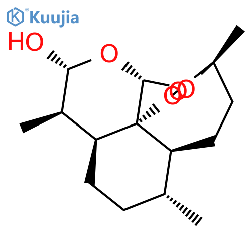 alpha-Dihydroartemisinin structure