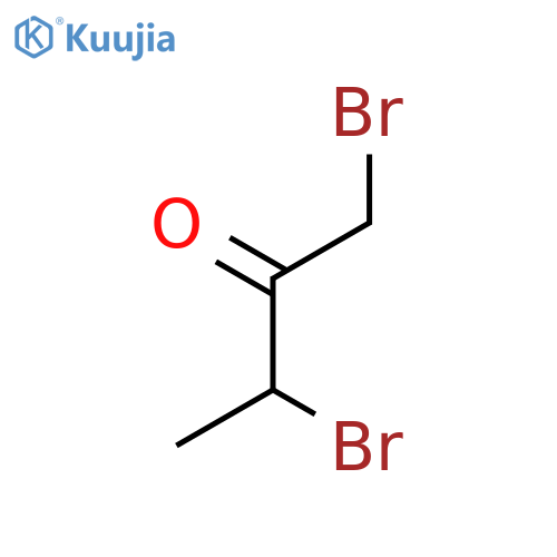 2-Butanone,1,3-dibromo- structure