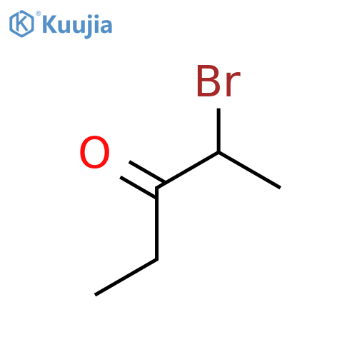2-Bromopentan-3-one structure